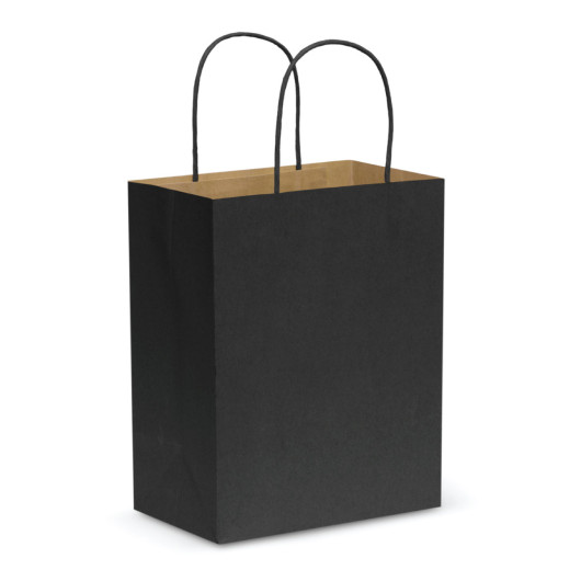 Medium Paper Carry Bags Black